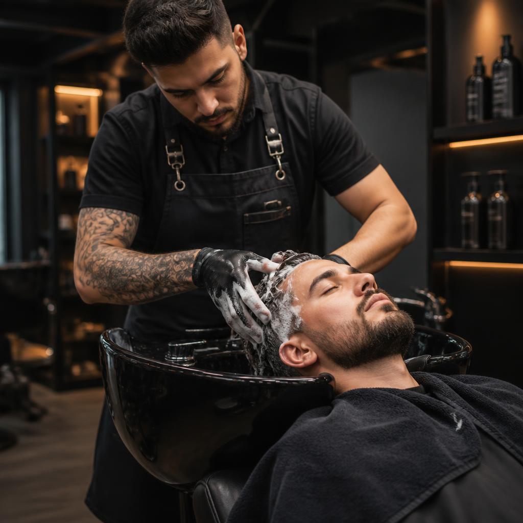 Hair Wash at ShortCut Salon Sharjah