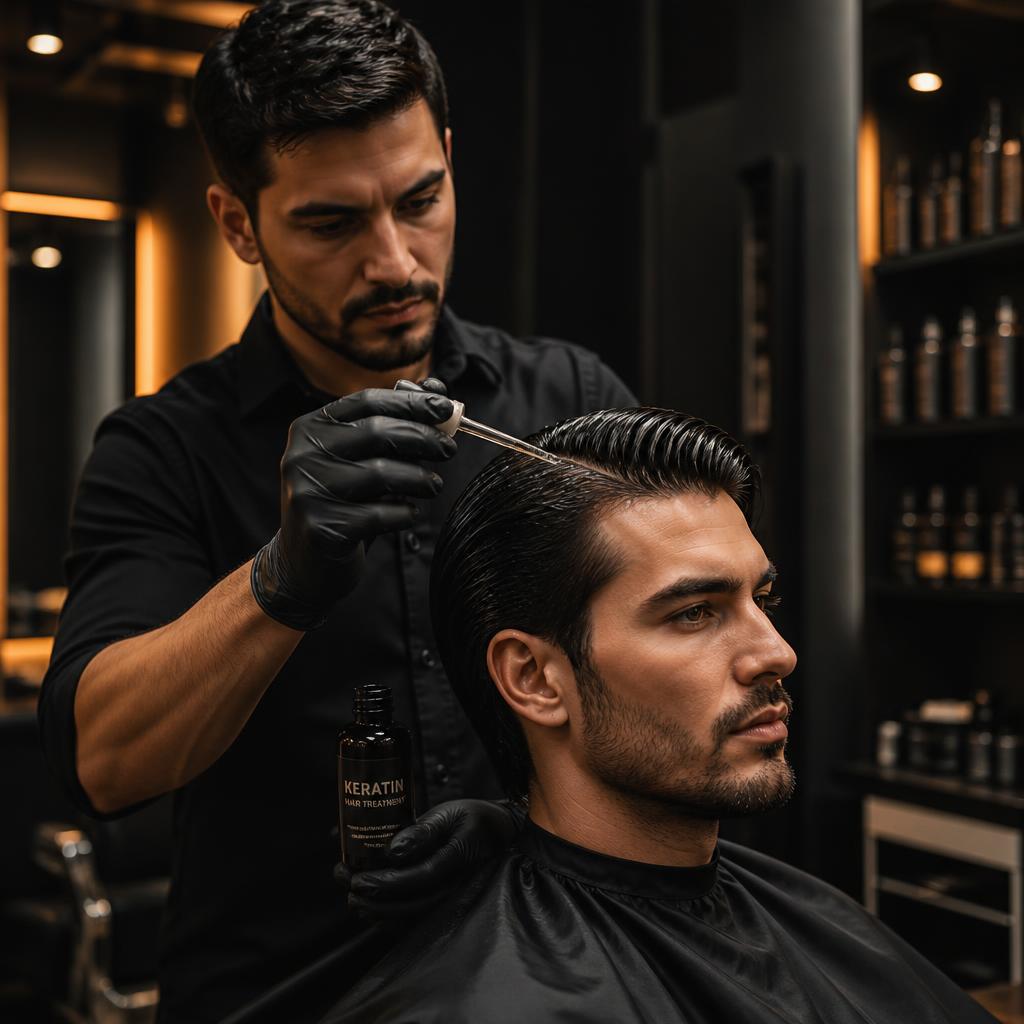 Keratin Treatment at ShortCut Salon Sharjah