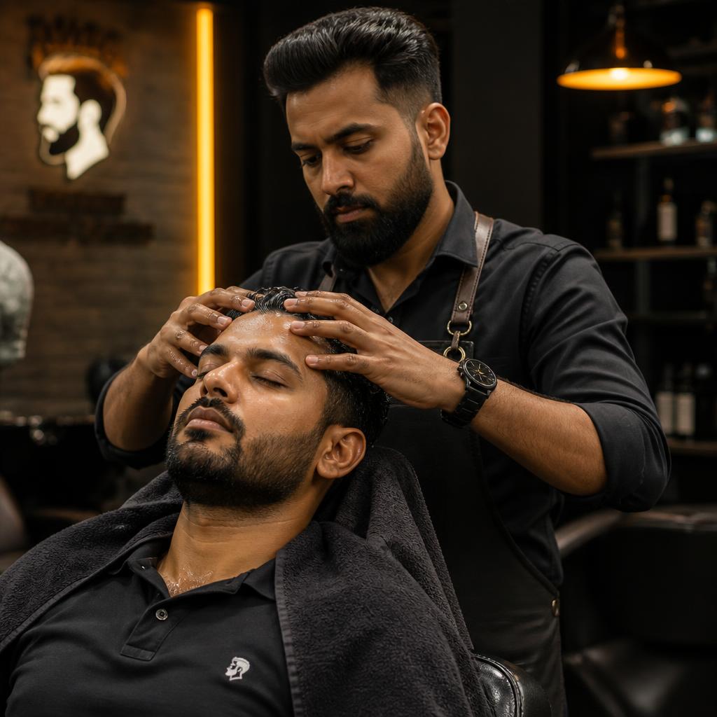 Oil Head Massage at ShortCut Salon Sharjah